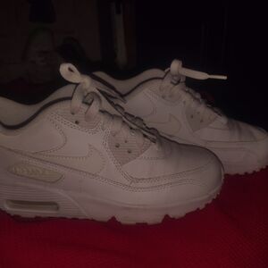 White Nike Air Max Sneakers